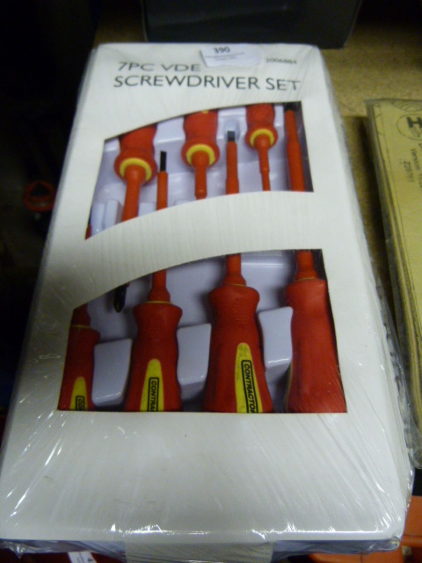 *Seven Piece Screwdriver Set