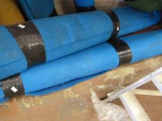 Roll of Coarse Blue Floor Matting