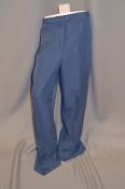 *Thirty HA1932 Navy Trousers Size: 8 Long