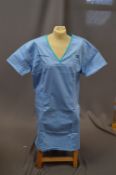 *Fifteen HA2414 Light Blue Tunics Size:20 Short