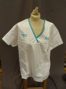 *Thirteen HA2360 White Tunics Size:20 Regular