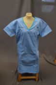 *Thirteen HA2414 Light Blue Tunics Size:22 Short