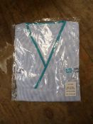 *Box of HA2430 Male Blue & White Striped Tunics Si