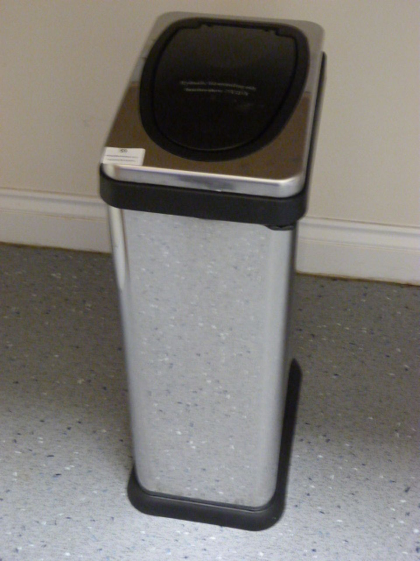 *Polished Chrome Waste Bin