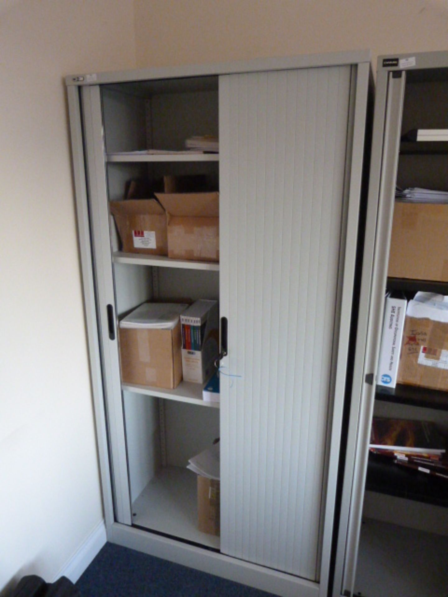 *Go 6ft Stationery Cabinet with Tambour Doors