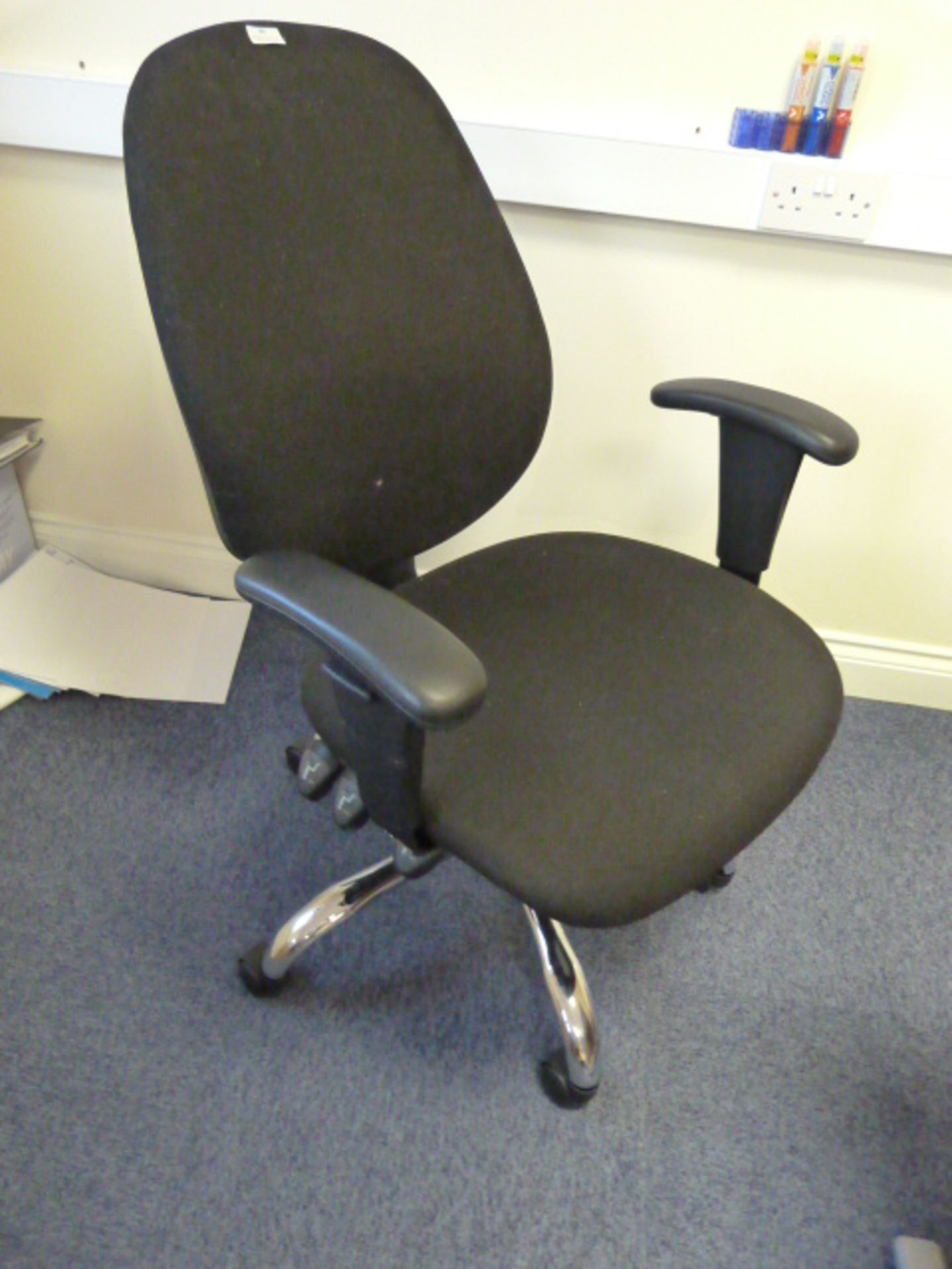 *Executive Swivel Chair on Chrome Frame