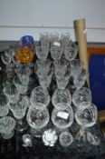 Selection of Drinking Glassware