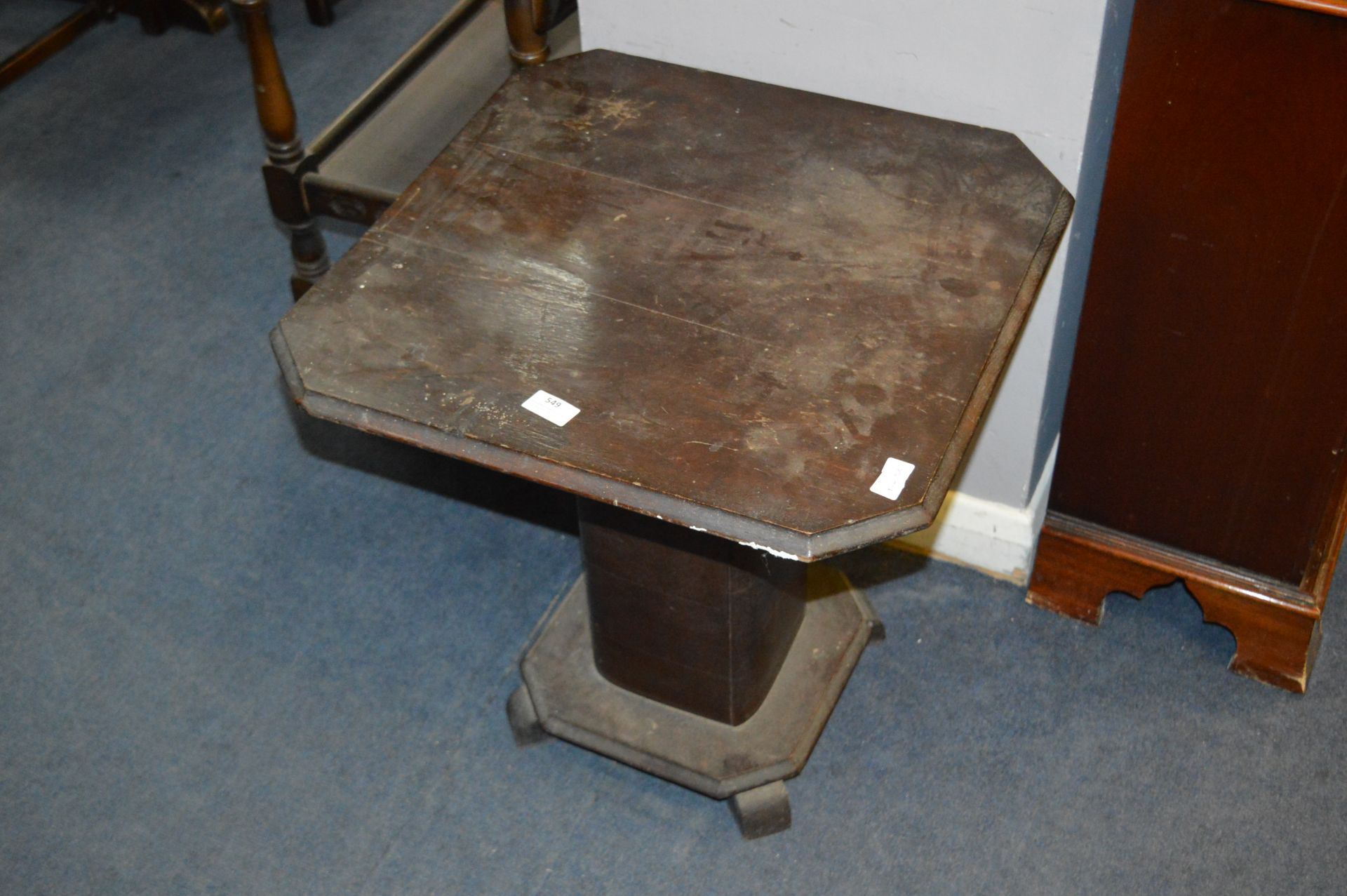 Art Deco Walnut Veneered Occasional Table