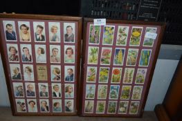 Two Framed Will's Cigarette Card Collection - Flow