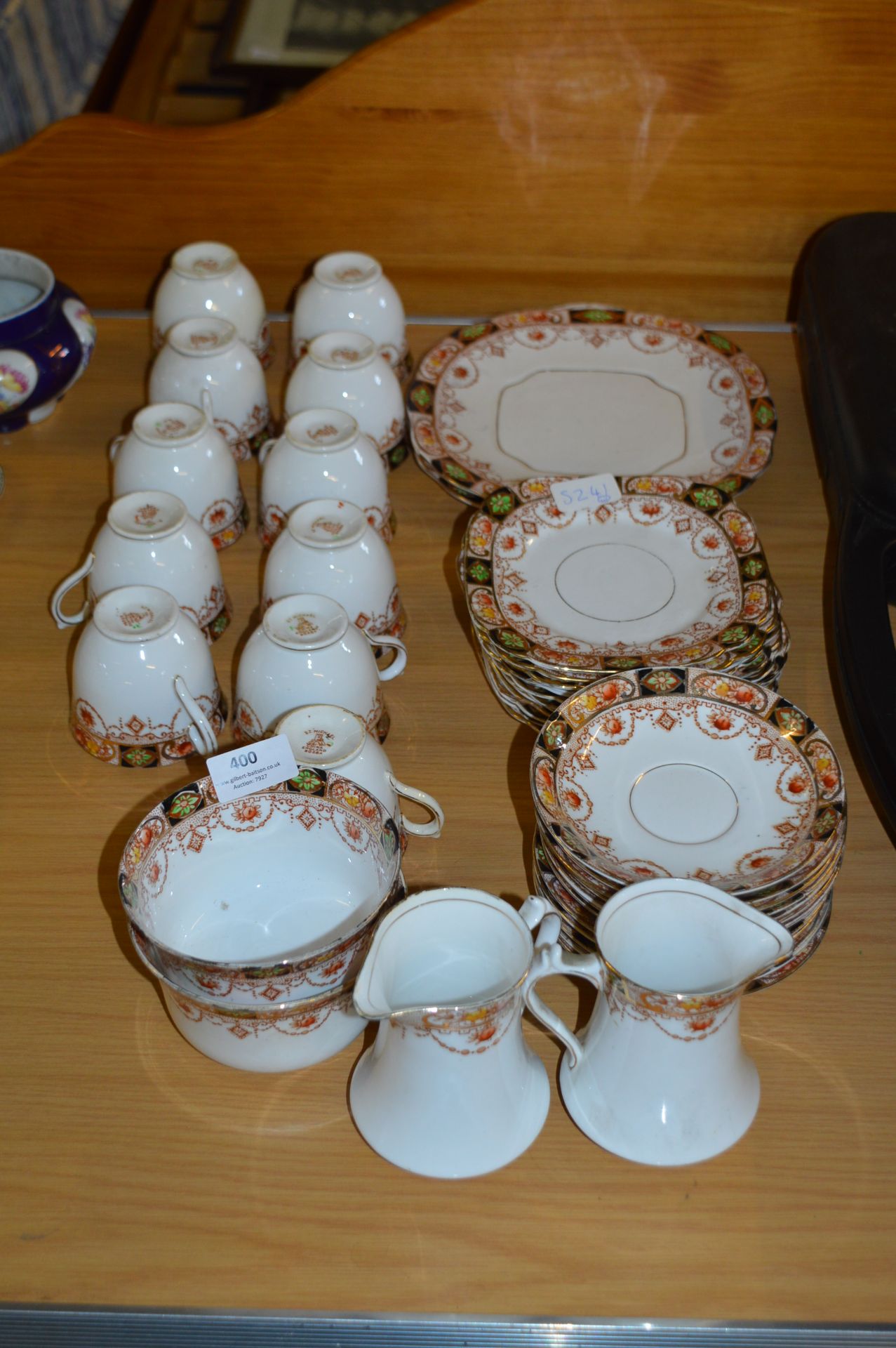 St Michael China Gilt & Floral Patterned Tea Set 4
