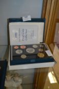 Cased UK Proof Coin Collection 1996