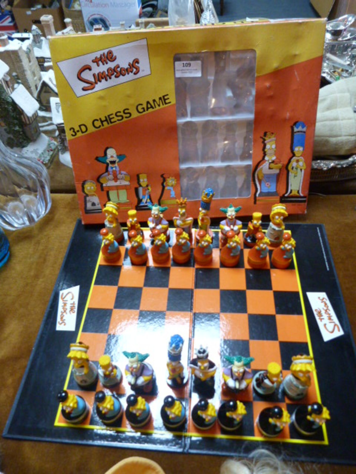 The Simpsons 3D Chessboard Game