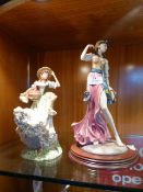 Leonardo Collection Gypsy Dancer Figure and Anothe