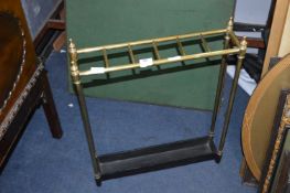 Reproduction Brass & Cast Iron Stick Stand