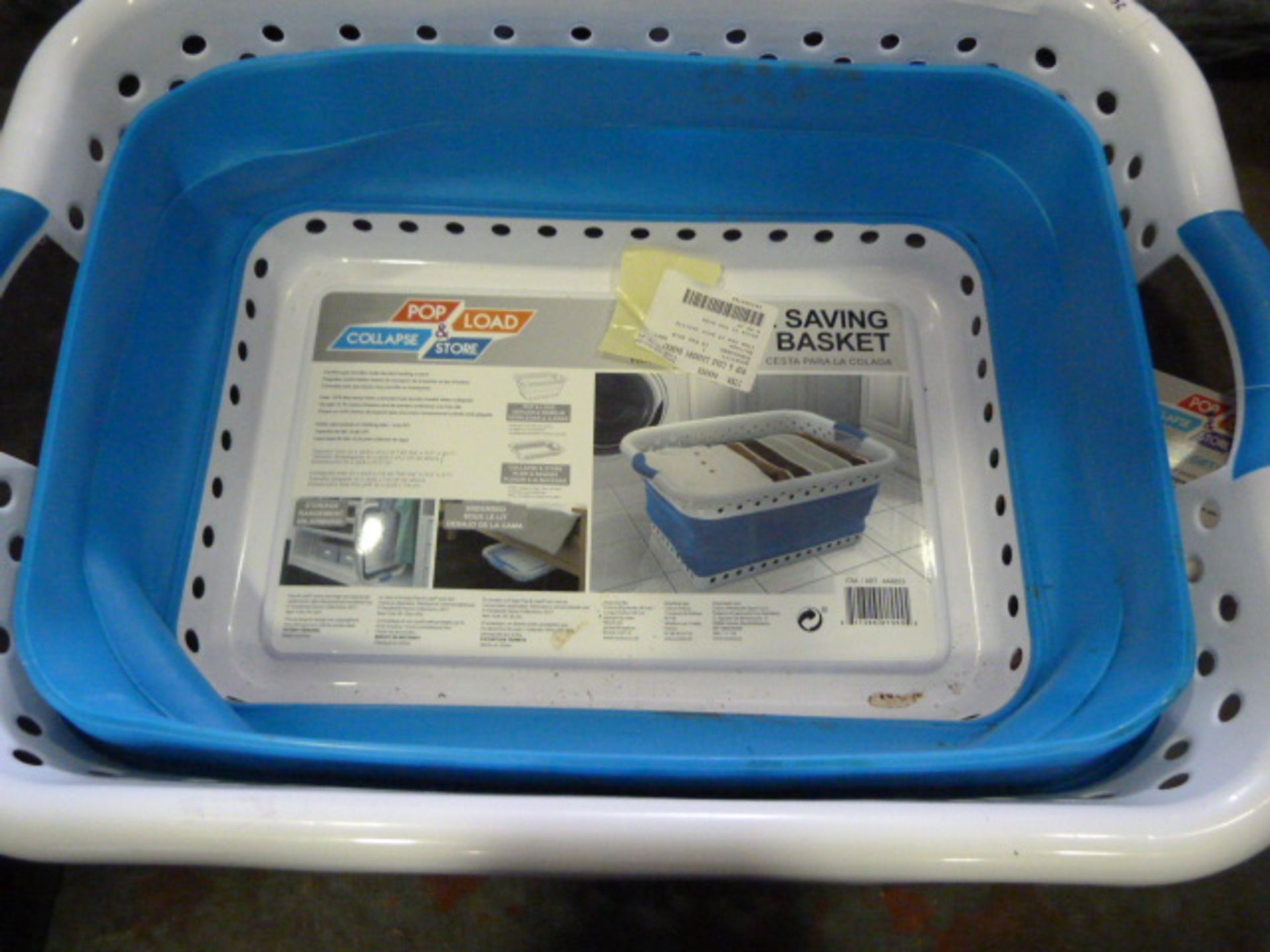 *Pop & Load Laundry Basket