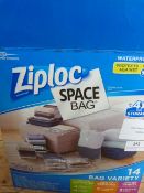 *Ziploc Space Bag 14pk