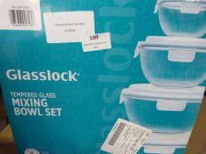 *Glasslock Bowl Set 4pce