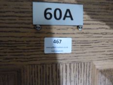 *Contents of Room 60A (Locked and Unchecked)