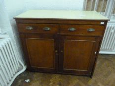 *Workman's Cabinet with Two Drawer and Doors