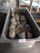 *Stainless Steel Bain Marie Insert Containing Alum