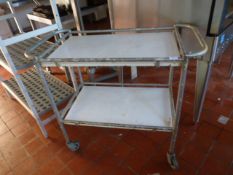 *Two Tier Catering Trolley