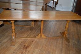 *Oak Library Table 27"x84"