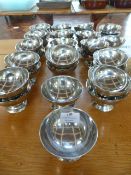 *Thirty Two Stainless Steel Sundae Dishes