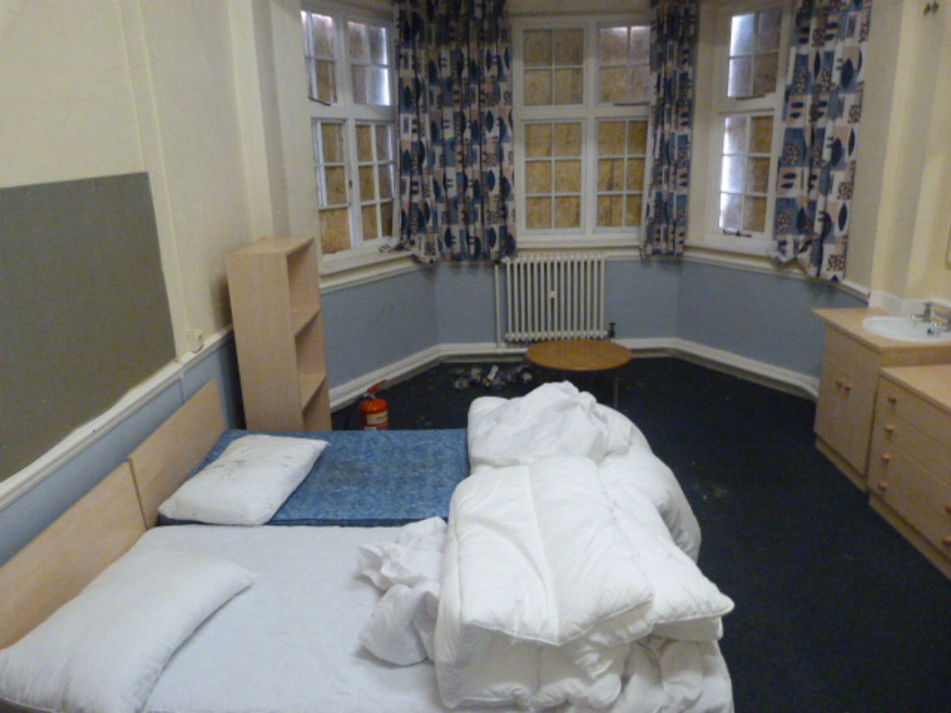 *Contents of Room 96A; Two Single Beds, Bedside Ca