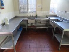 *Stainless Steel Topped Range of Preparation Units