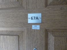 *Contents of Room 67A (Locked and Unchecked)