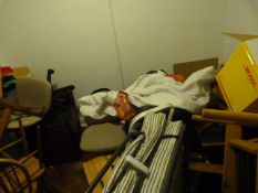 *Contents of Room D129; Camp Beds, Assorted Chairs
