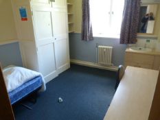 *Contents of Room 49A; Single Bed with Mattress, B