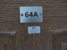 *Contents of Room 64A (Locked and Unchecked)