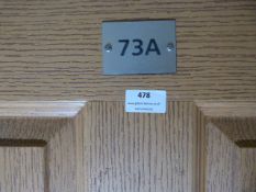 *Contents of Room 73A (Locked and Unchecked)