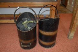 *Two Coal Buckets and Contents