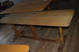 *Oak Library Table 27"x84"