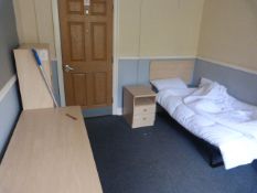 *Contents of Room 22; Single Bed with Matress, Bed