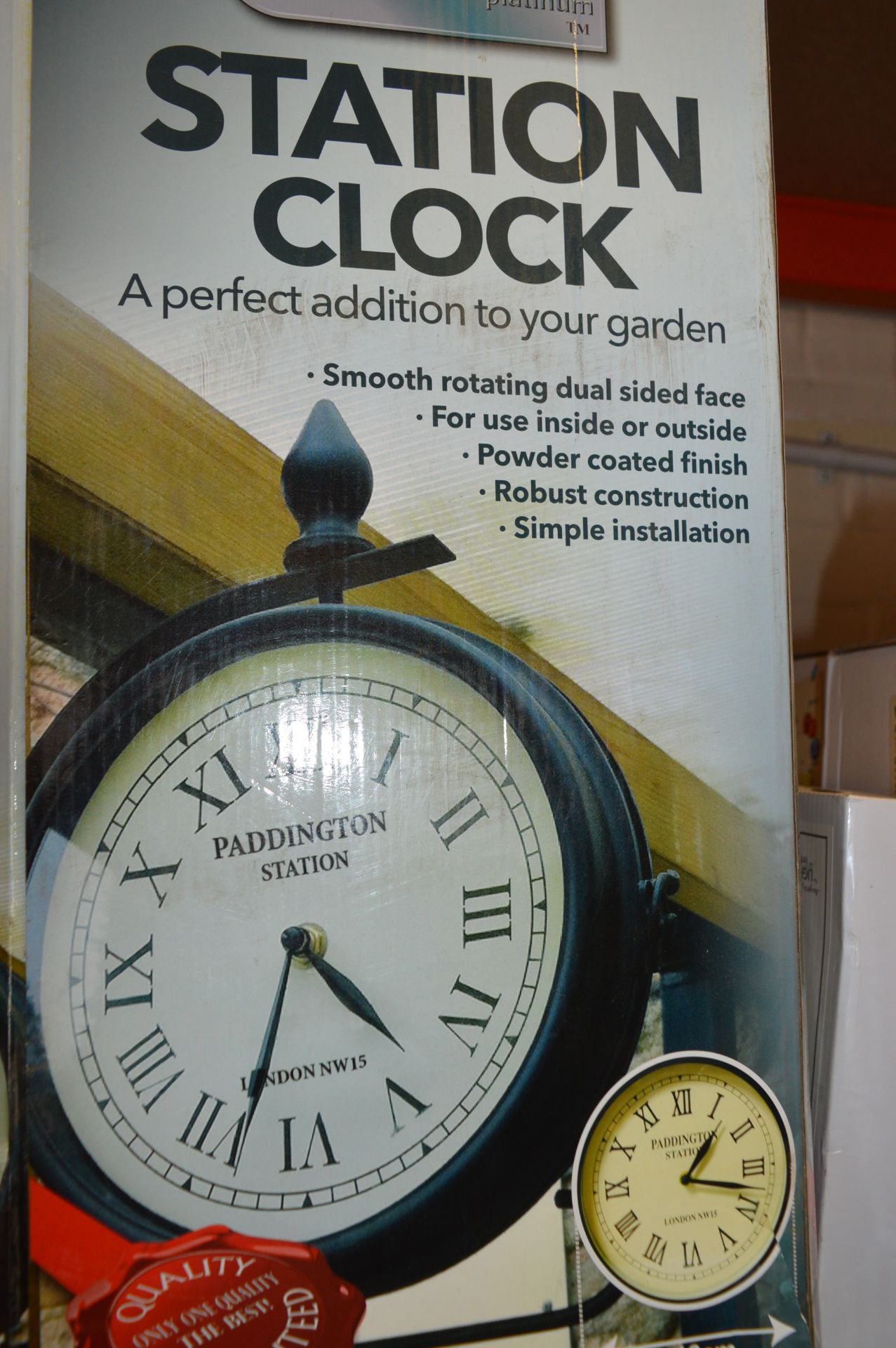 *Kingfisher Station Clock