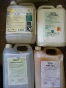 Four 5L Bottles of Cleaning Product