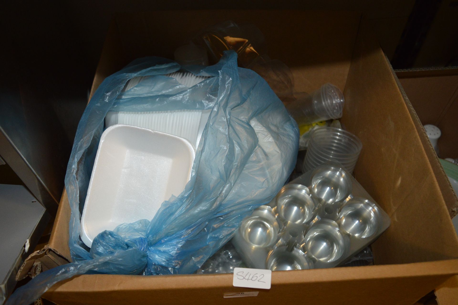 Quantity of Plastic Cups and Food Trays