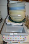 Plastic Cutlery Tray, Bowls and Trays