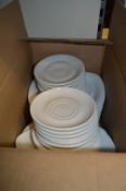 *Quantity of White China Saucers and Dishes