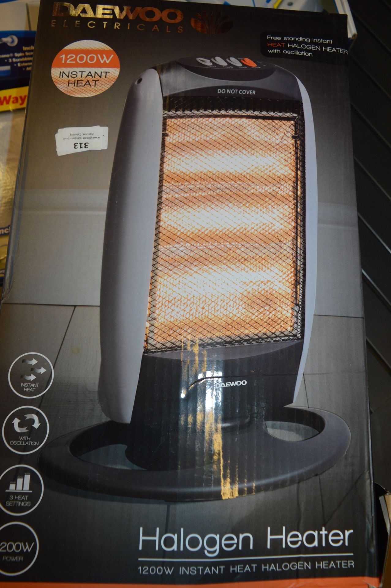 *Daewoo Halogen Heater