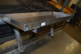Small Angled Steel Shelf 73x31cm