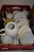 Quantity of Assorted Teapots, Saucers, Cups, etc.