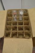 Two Boxes of Mixed Branded and Unbranded Pint Glasses