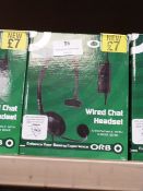 Five Orb Wired Chat Headsets (Xbox Compatible)