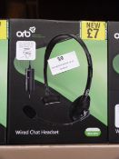 Five Orb 020926 Wired Chat Headsets (Xbox One Comp