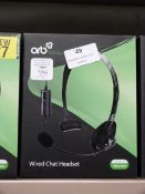 Five Orb 020926 Wired Chat Headsets (Xbox One Comp