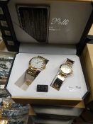 Pair of Gino Polli Quartz Wristwatches (Ladies and